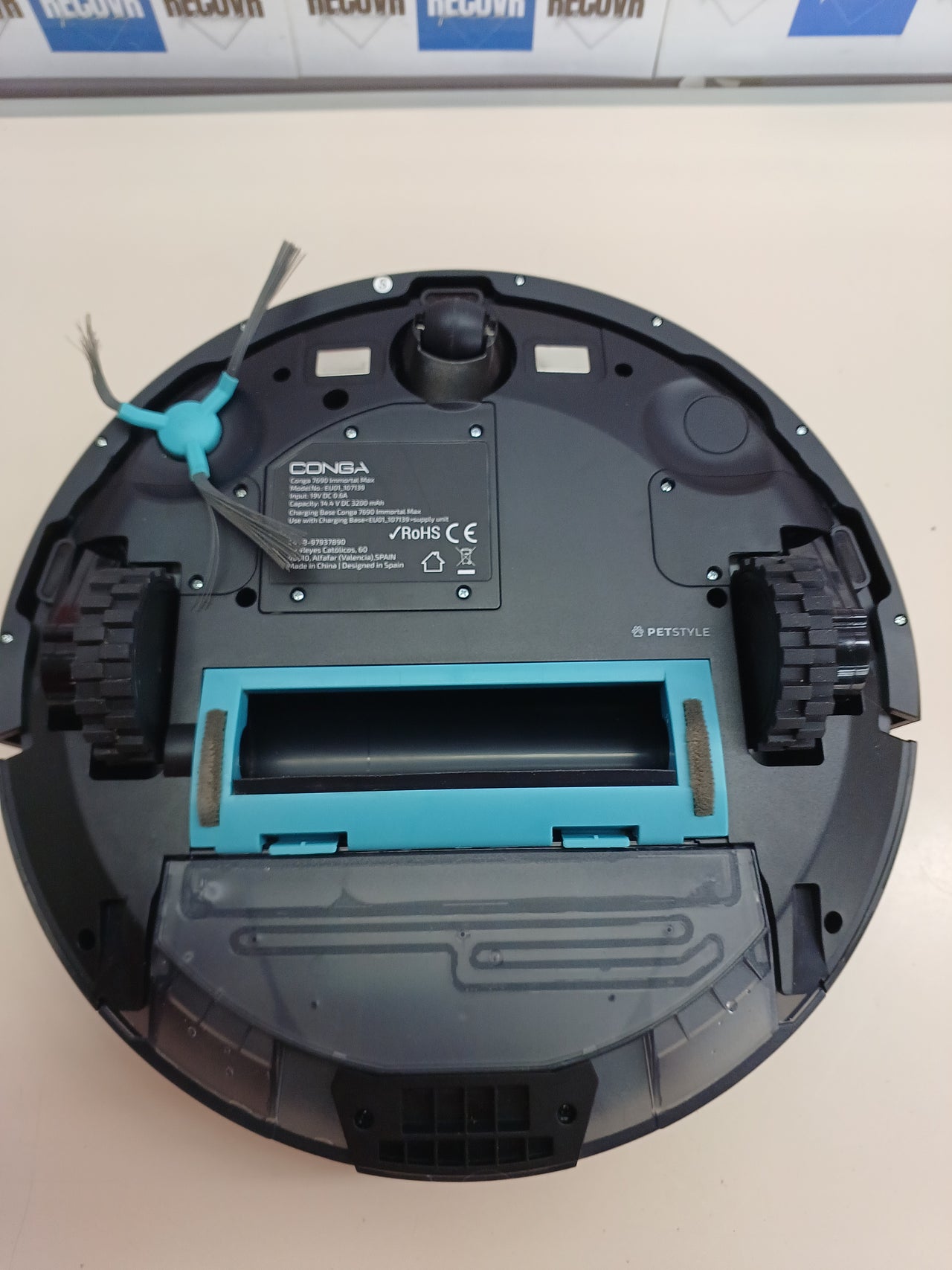 Robot aspirador y fregasuelos 5000 Pa navegación láser 220 min – Cecotec