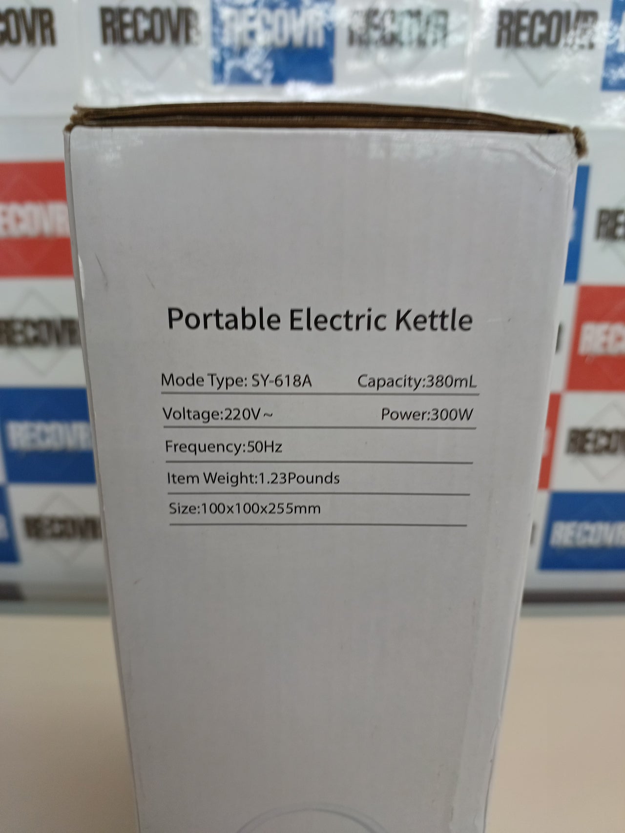 Hervidor Eléctrico Portátil 380ml Acero Inox