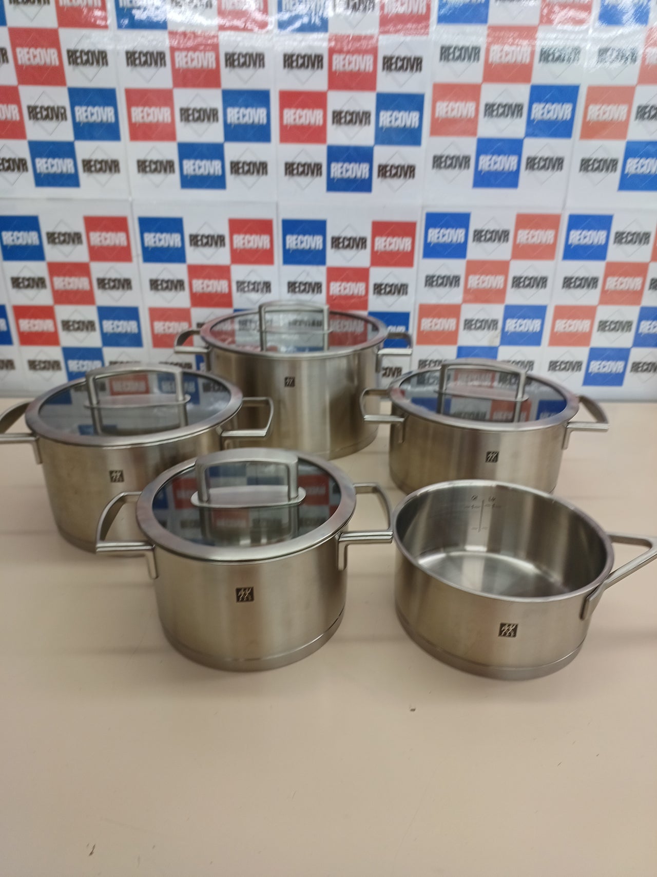 Batería cocina 5 piezas acero inox – Zwilling