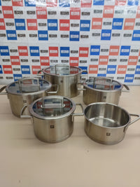 Batería cocina 5 piezas acero inox – Zwilling