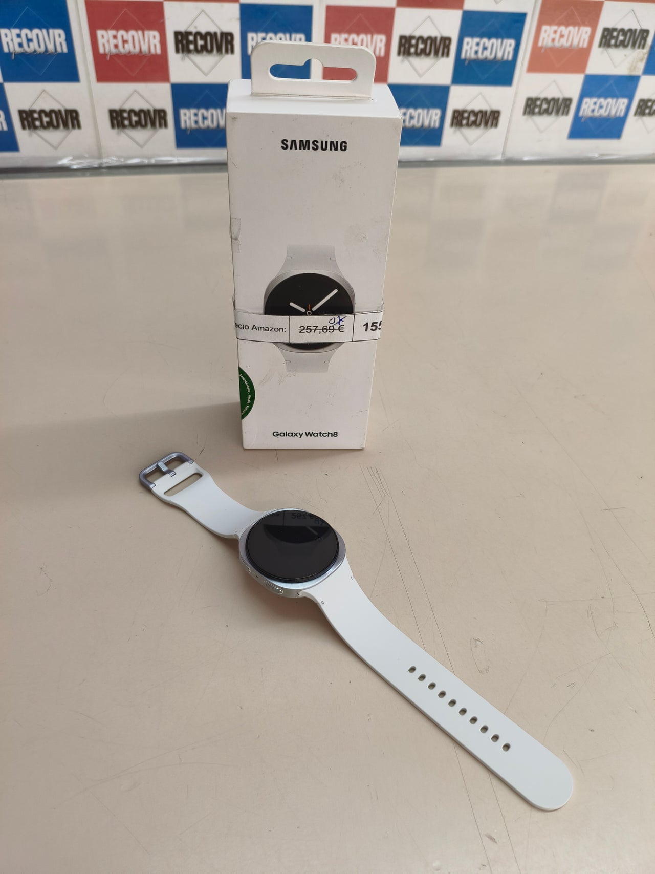 Samsung Galaxy Watch8 44 mm, AMOLED, GPS, WiFi, plata