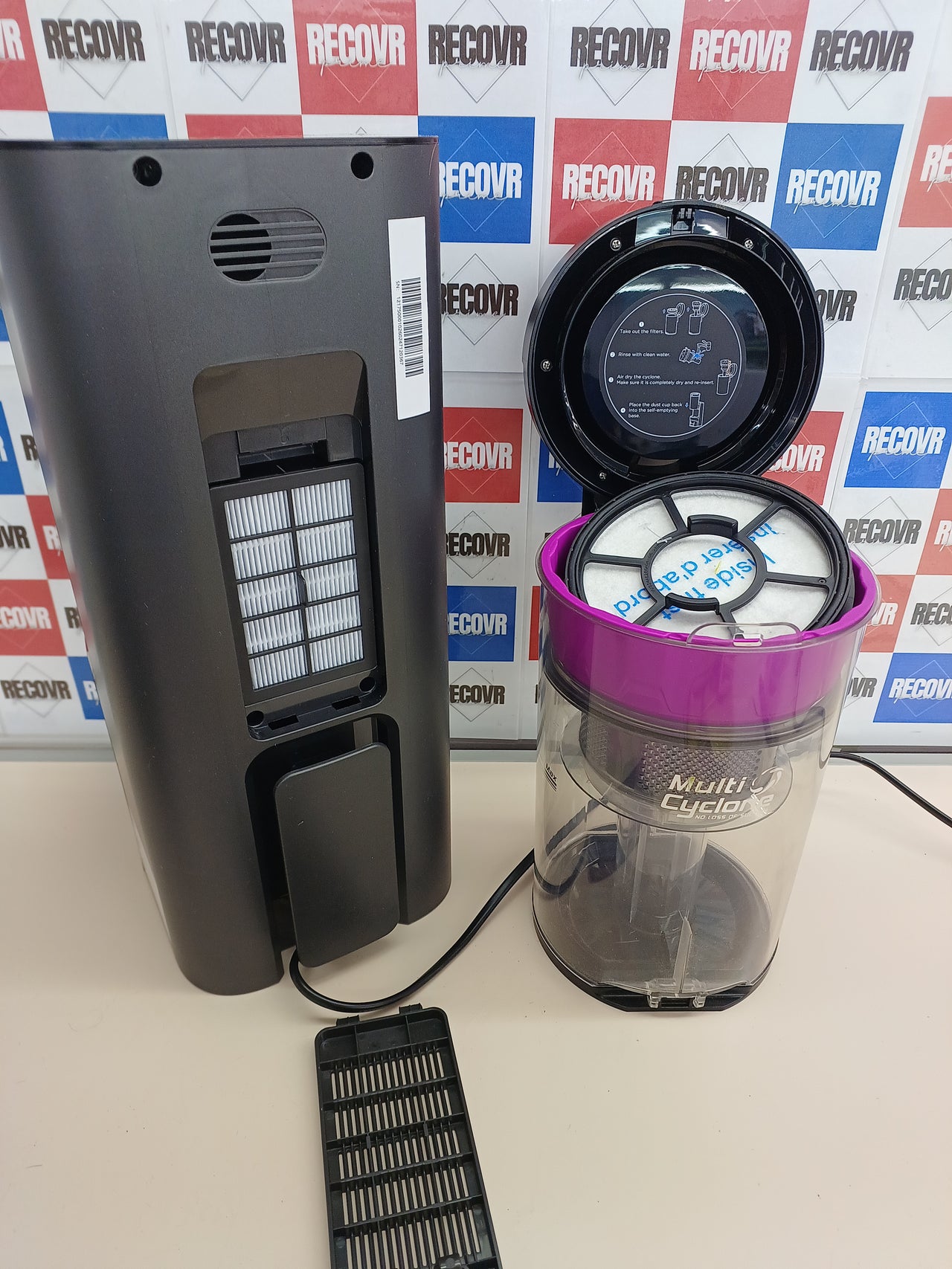 Robot aspirador y fregona E20 Plus autovaciado