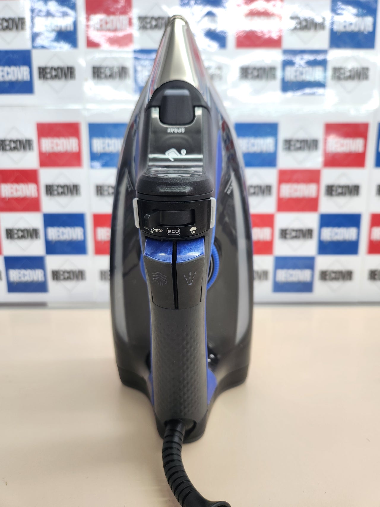 Plancha vapor 2700 W, recolector de cal y función antical, de 220 g/min y constante de 45gr/min, suela Microsteam, Profile Láser antigoteo, azul Rowenta Everlast Antical