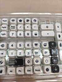 Teclas PBT Womiercon diseño MOA