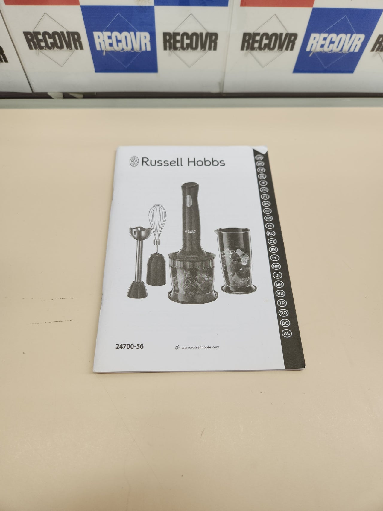 Batidora de mano 3 en 1 Russell Hobbs Desire