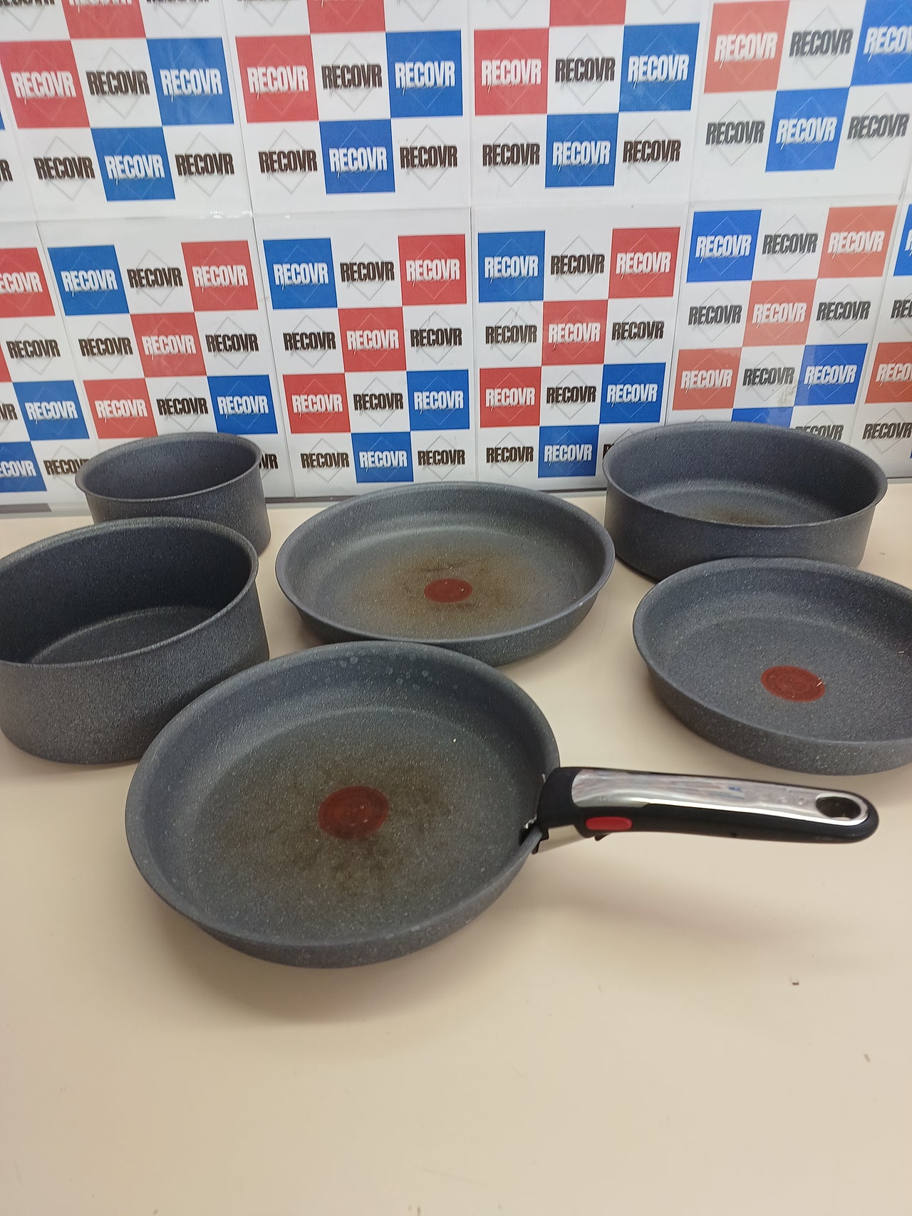 Set sartenes y cazos 10 piezas inducción – Tefal