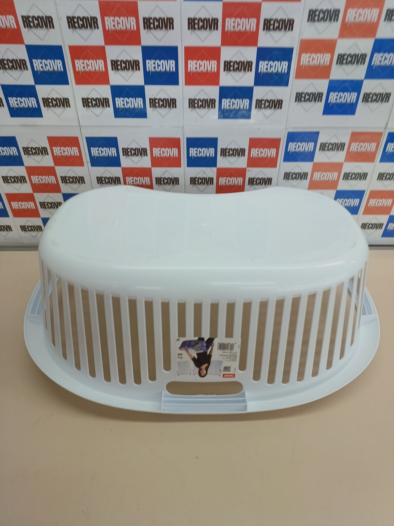 Cesta colada ergonómica 8kg blanca Tatay