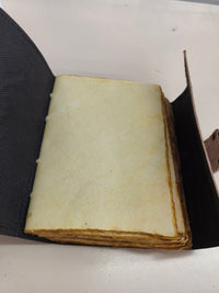 Cuaderno de hechizos vintage de cuero ALCRAFT