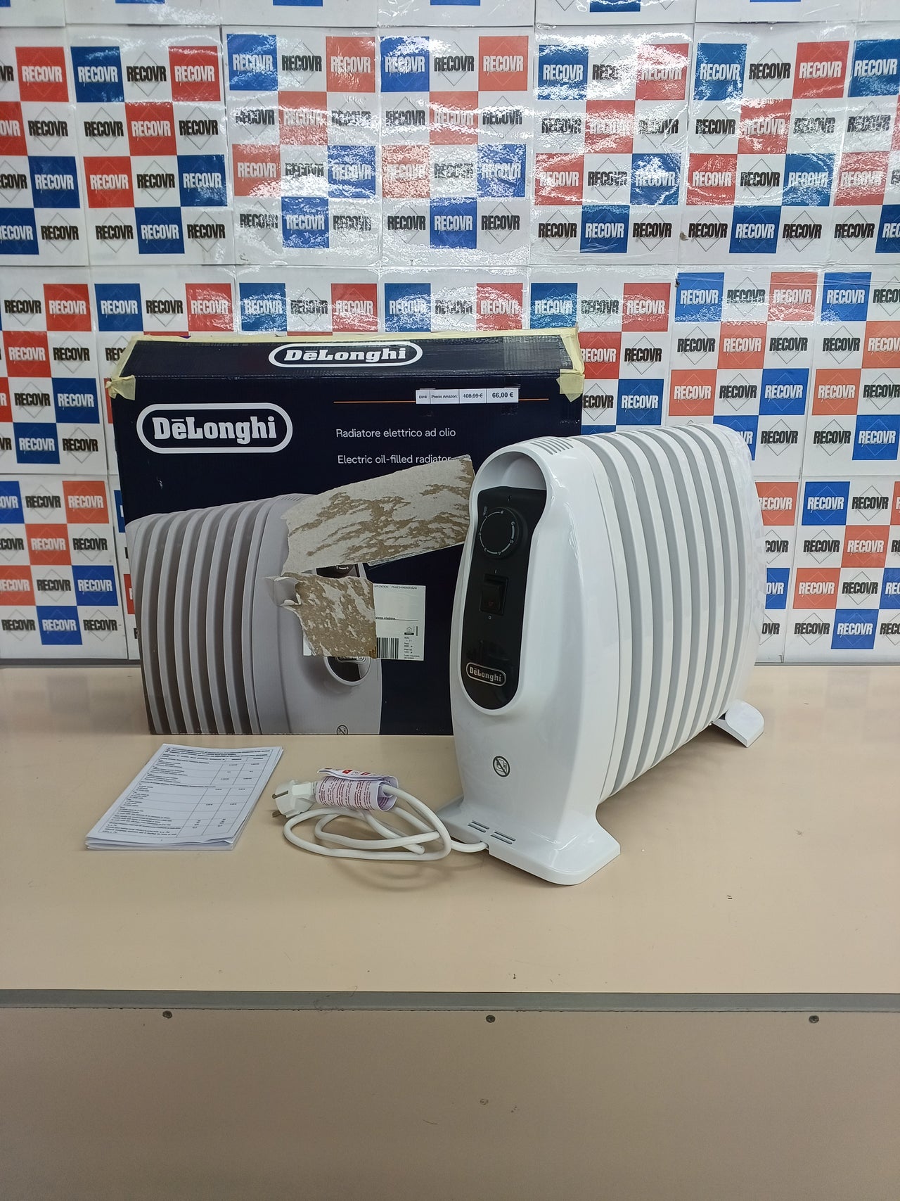 Radiador de Aceite De'Longhi TRNS 0808M 800W