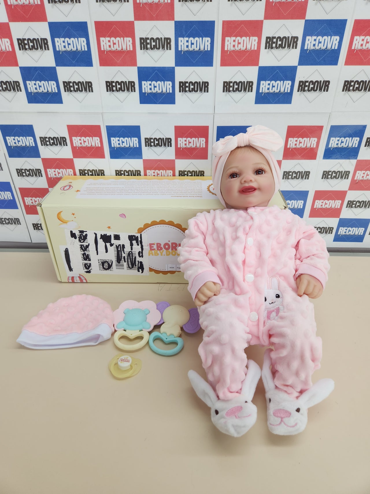 Muñeca realista bebé Sunny 17" BABESIDE