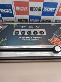 Envasadora vacío 140W inox 0,75 bar SealVac Cecotec