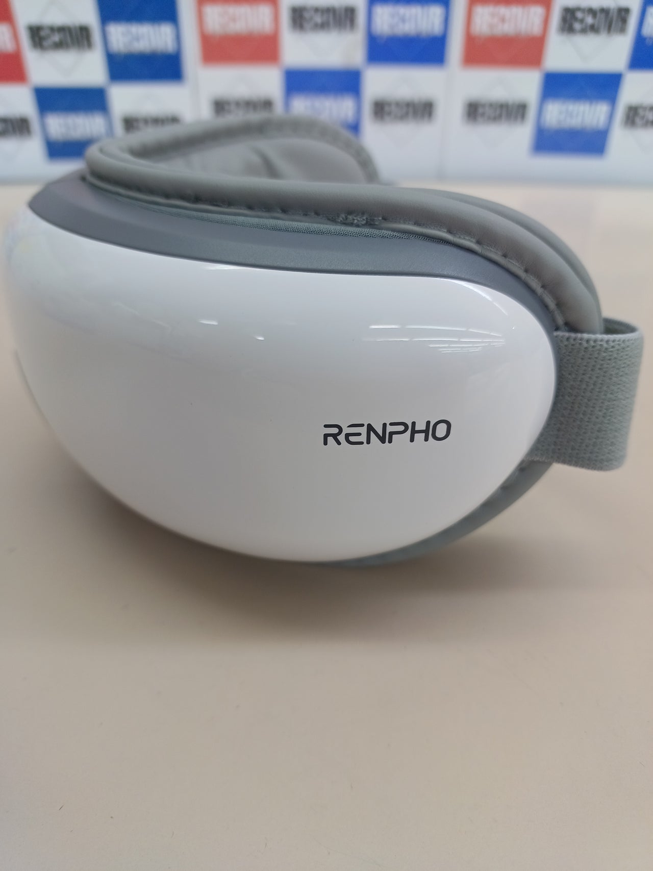 RENPHO Eyeris 1- Masajeador de ojos con calor, Música Bluetooth, Masaje vibratorio,Plegable masajeador ocular para aliviar la tensión ocular Ojos secos Mejorar el sueño regalo dia de la madre