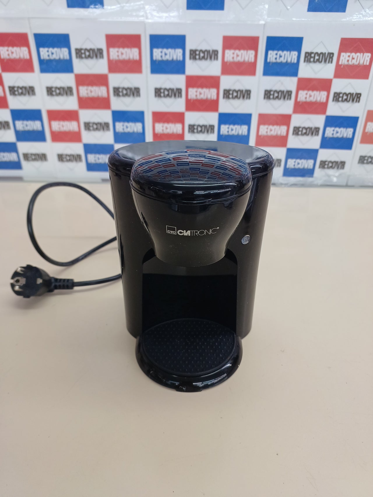 Cafetera de goteo 1 taza filtro permanente 330 W Clatronic