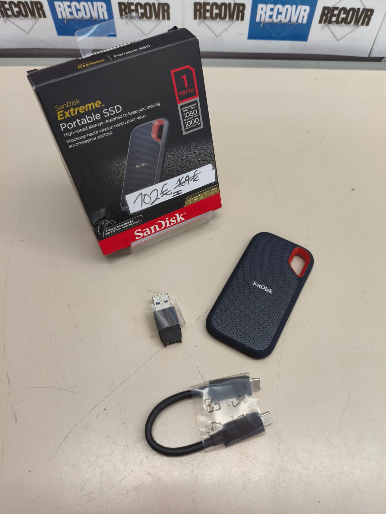 SSD portátil 1TB SanDisk Extreme rápido y resistente USB-C
