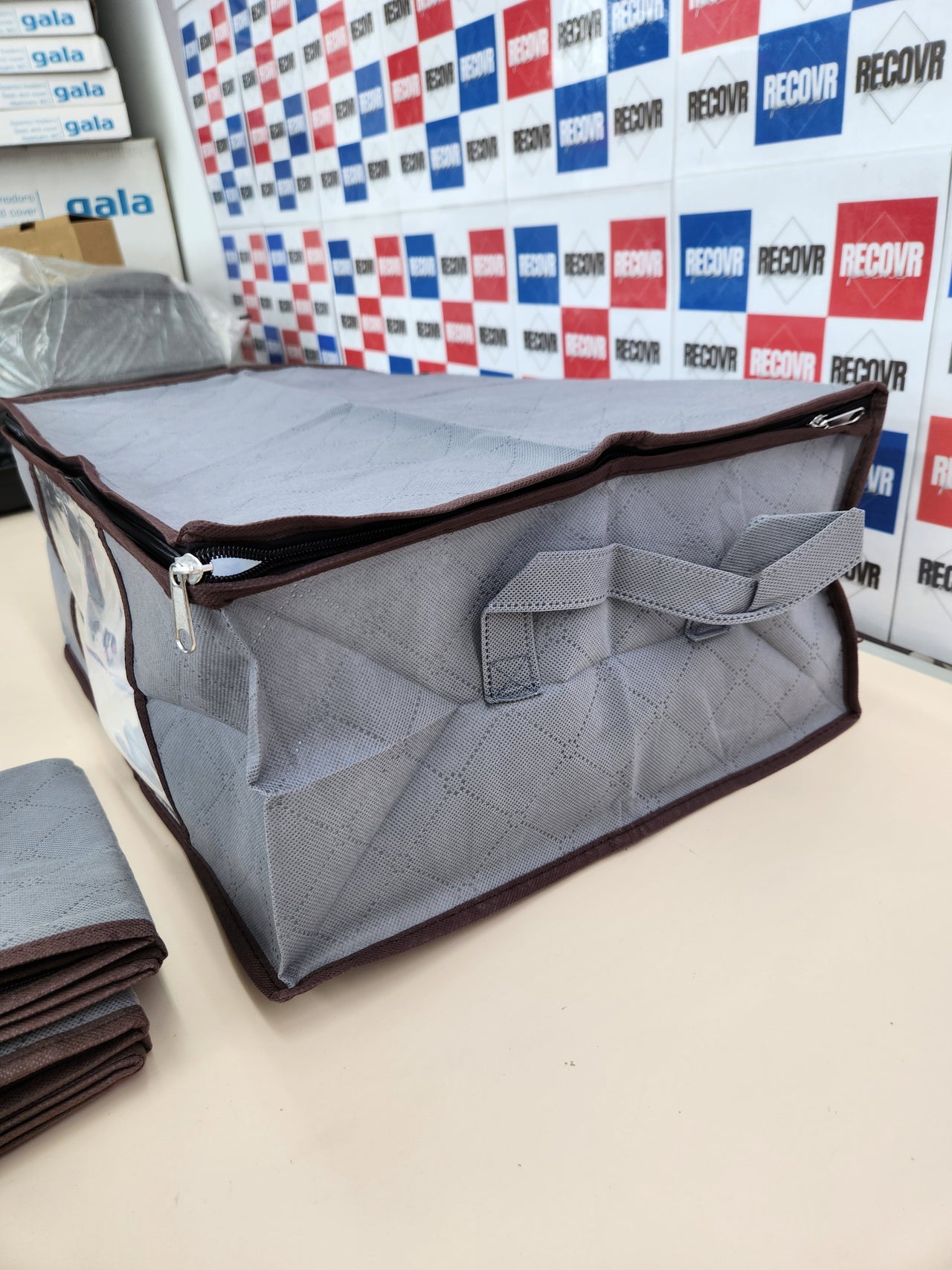 Organizador Ropa Gris 35L 3pcs