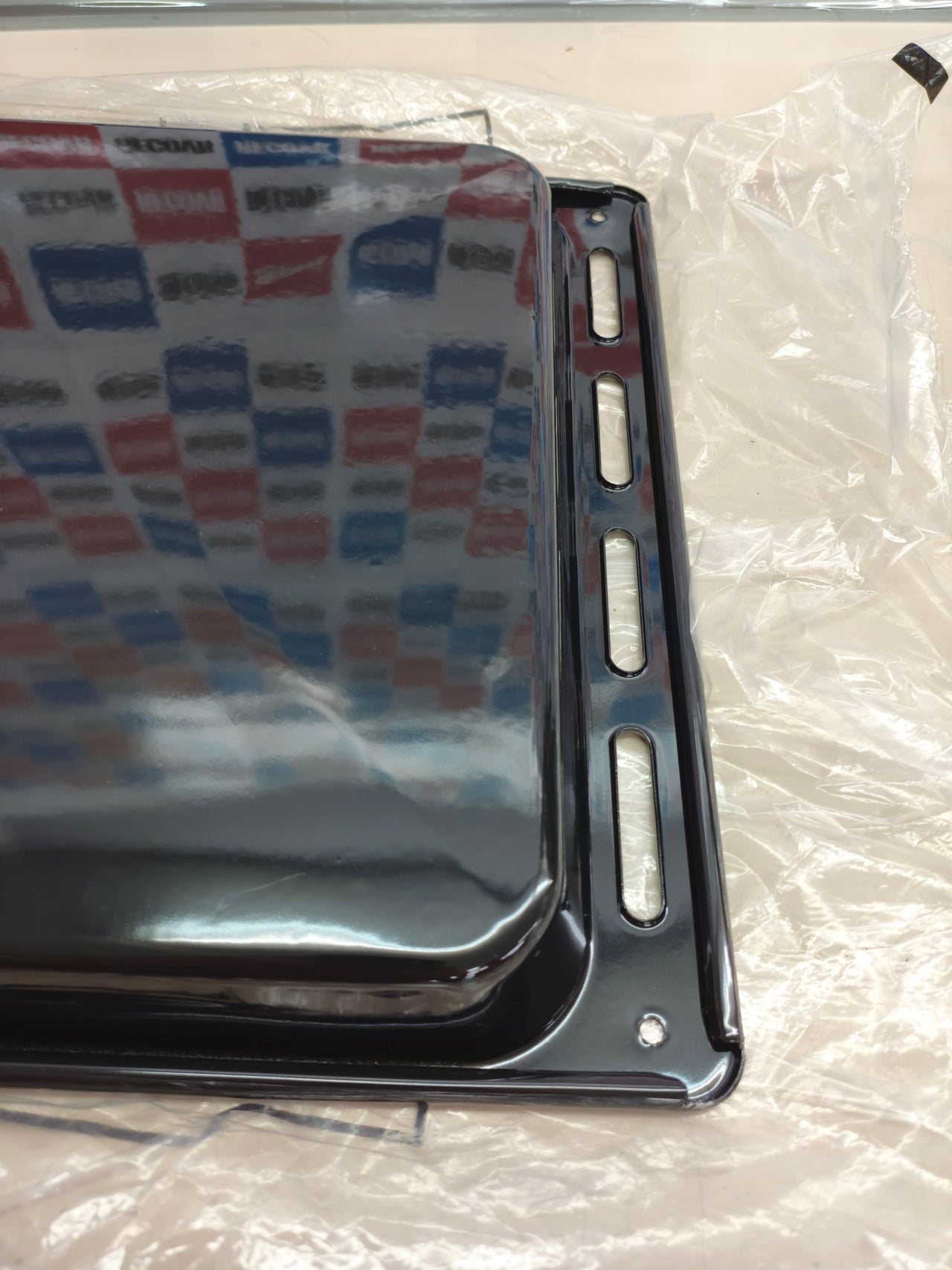 Bandeja de horno rectangular esmaltada