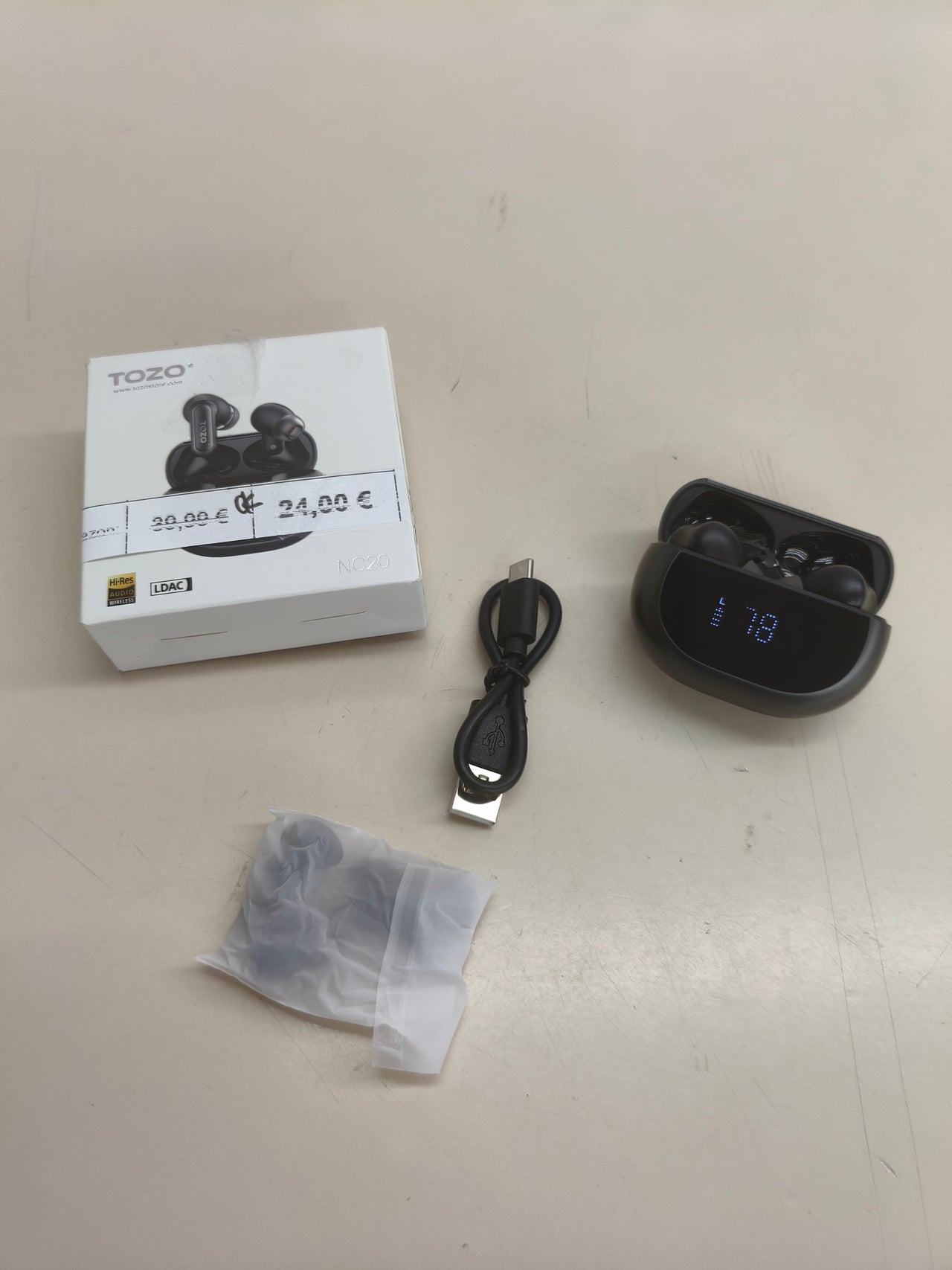 Auriculares TOZO NC20 Negros