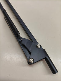 Brazo de micrófono plegable con soporte antivibración y pinza