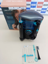 Thumbnail for Cecotec Centro de Estación Bucal o Dental Bamba ToothCare Jet Clean. 18 W, Irrigador 600 ml de Capacidad, 10 Niveles de Presión, 7 Cabezales y Cepillo de Dientes Eléctrico con 5 Modos