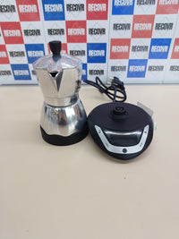 Thumbnail for Cafetera Bialetti Eléctrico Moka Temporizador, Capacidad por 6 tazas, 365W, Plata / Negro