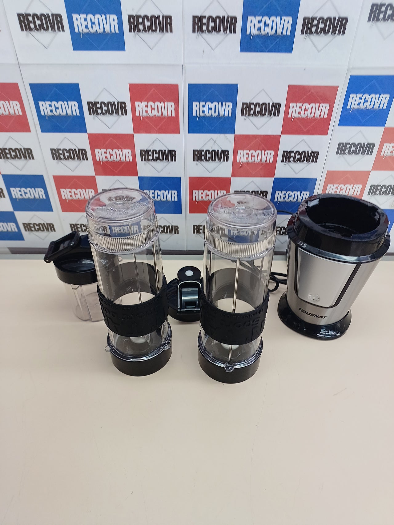 Batidora individual 3 en 1 500 W con molinillo Housnat
