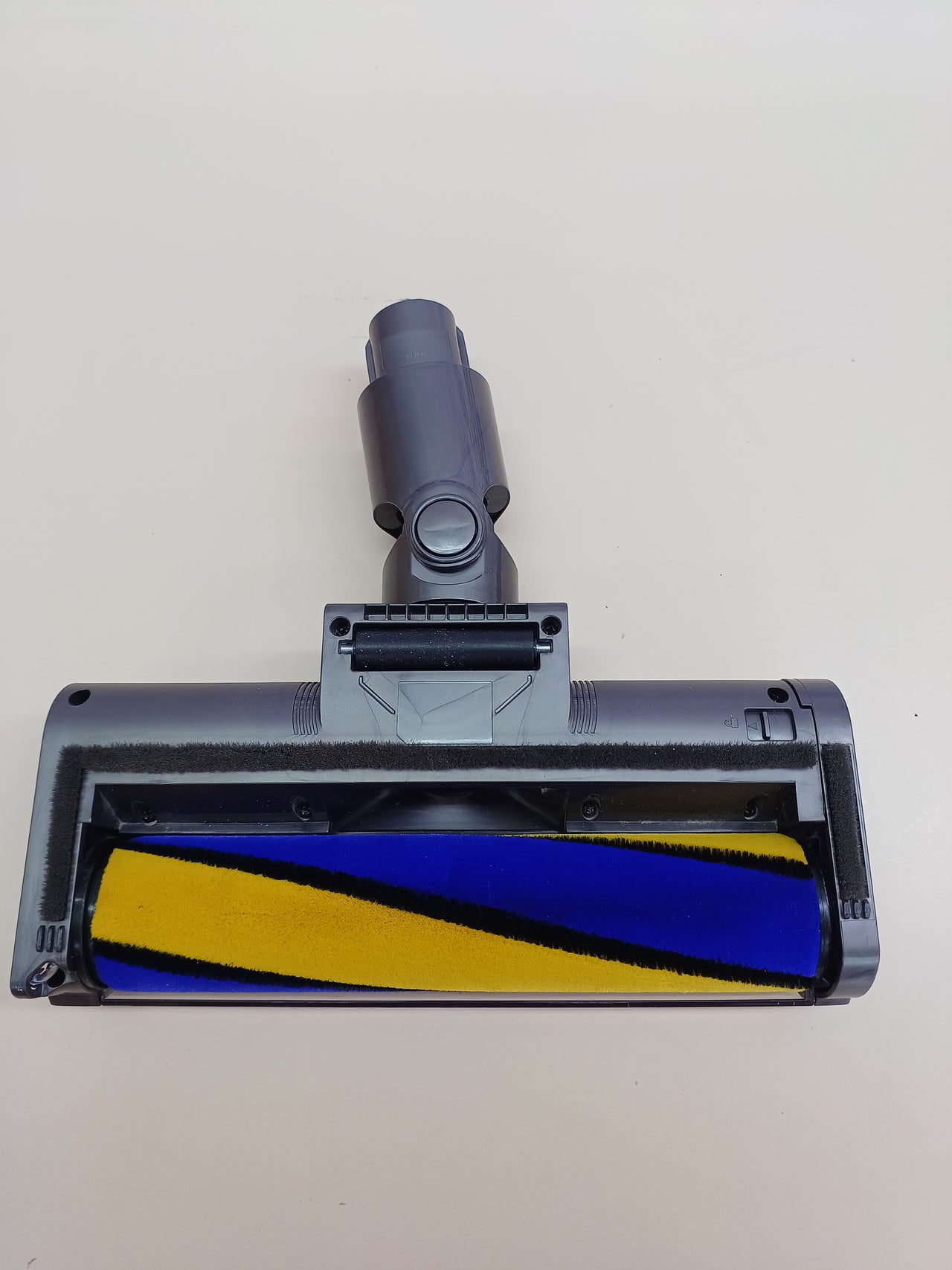 EVARY Cabezal de repuesto de cepillo turbo eléctrico motorizado compatible con Dyson V7 V6 V10 V11 V15, accesorios de cepillo de suelo con accionamiento directo y luces LED para alfombras, parquet y
