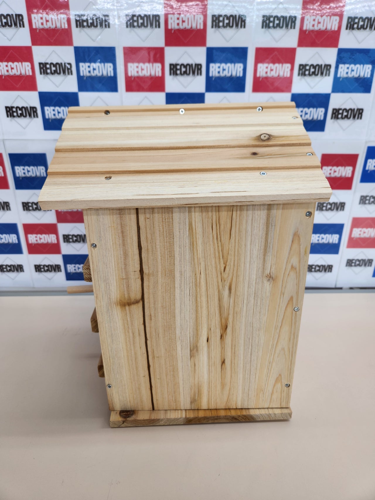 Caja Nido Madera para búhos Relaxdays