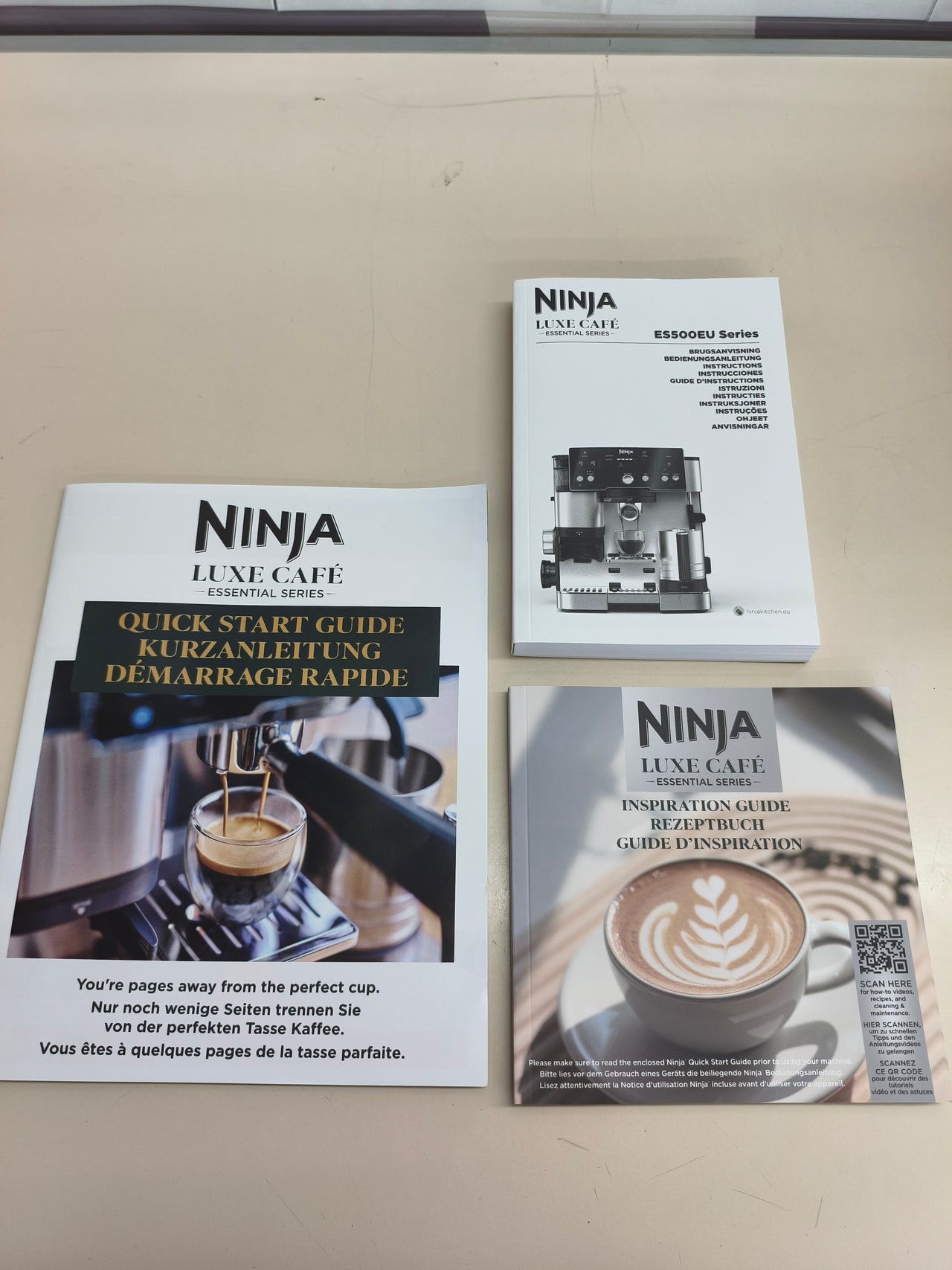 Cafetera espresso Ninja Luxe Essential 2 en 1