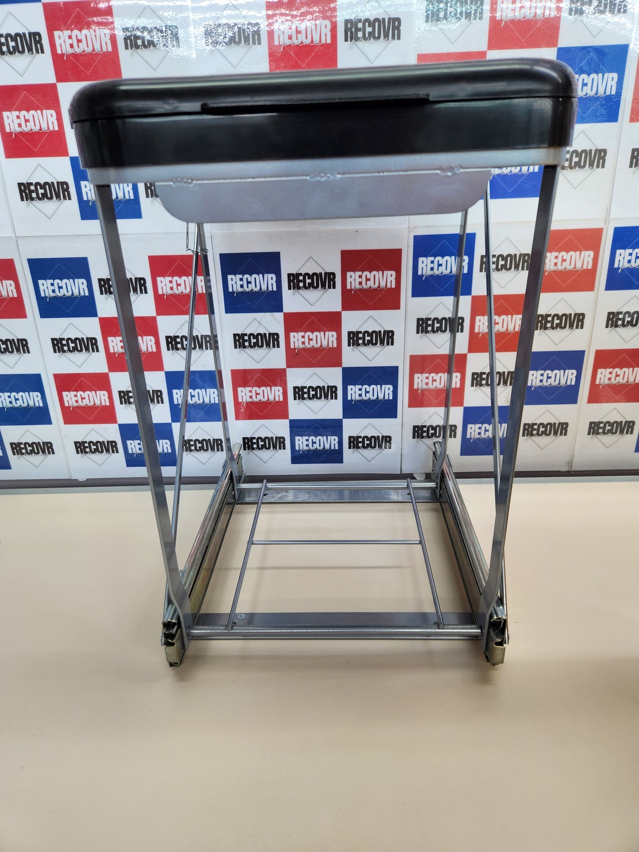 Cubo de basura cocina, 2 compartimentos 8 L