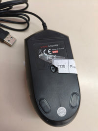 Ratón gaming Mars Gaming MMG, 3200 DPI, RGB, negro
