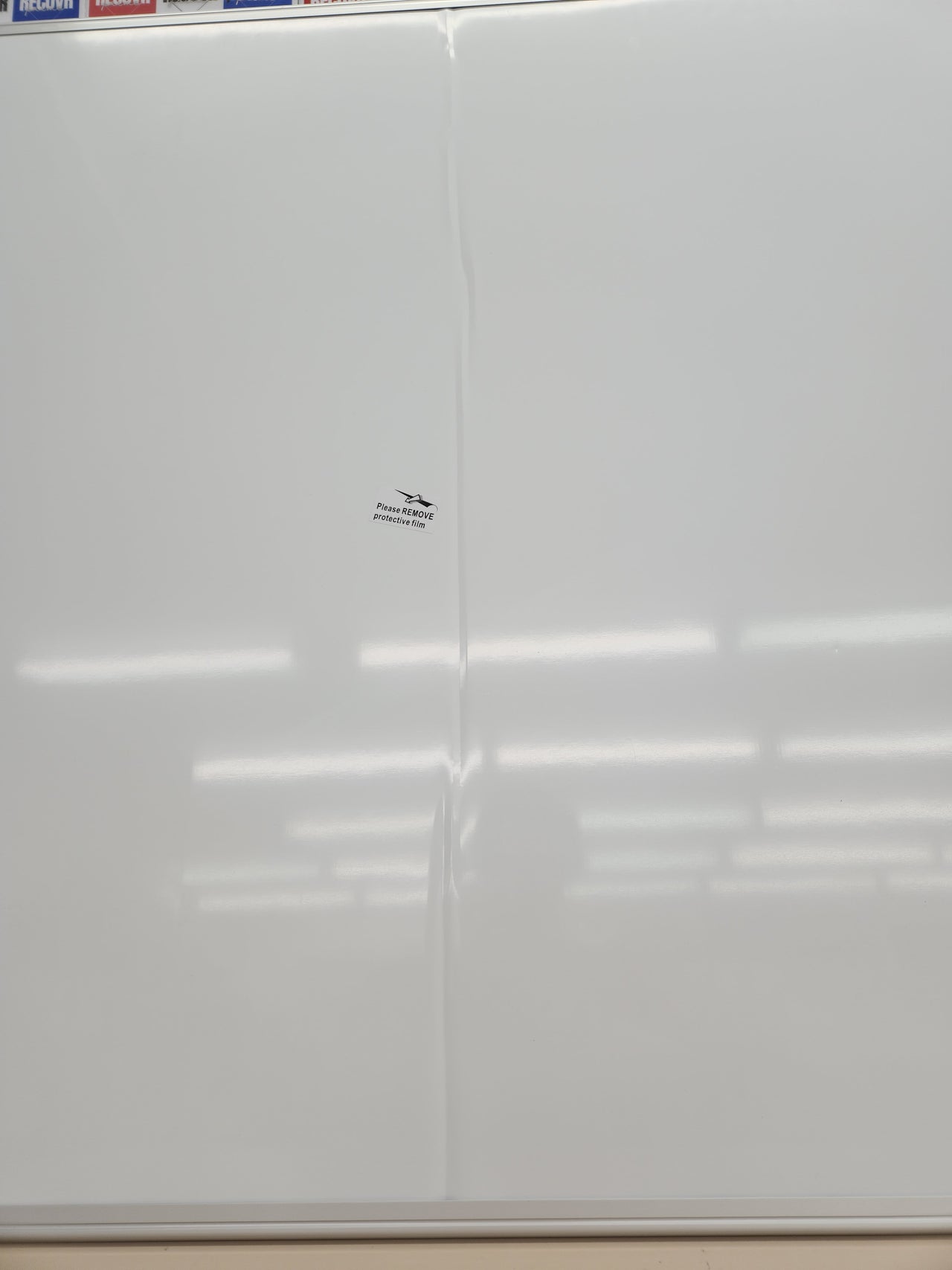 Pizarra 1500X10001 MM)Magnética Lacada Con Marco De Aluminio Resistente Fácil De Borrar En Seco, Blanco, (OFITURIA