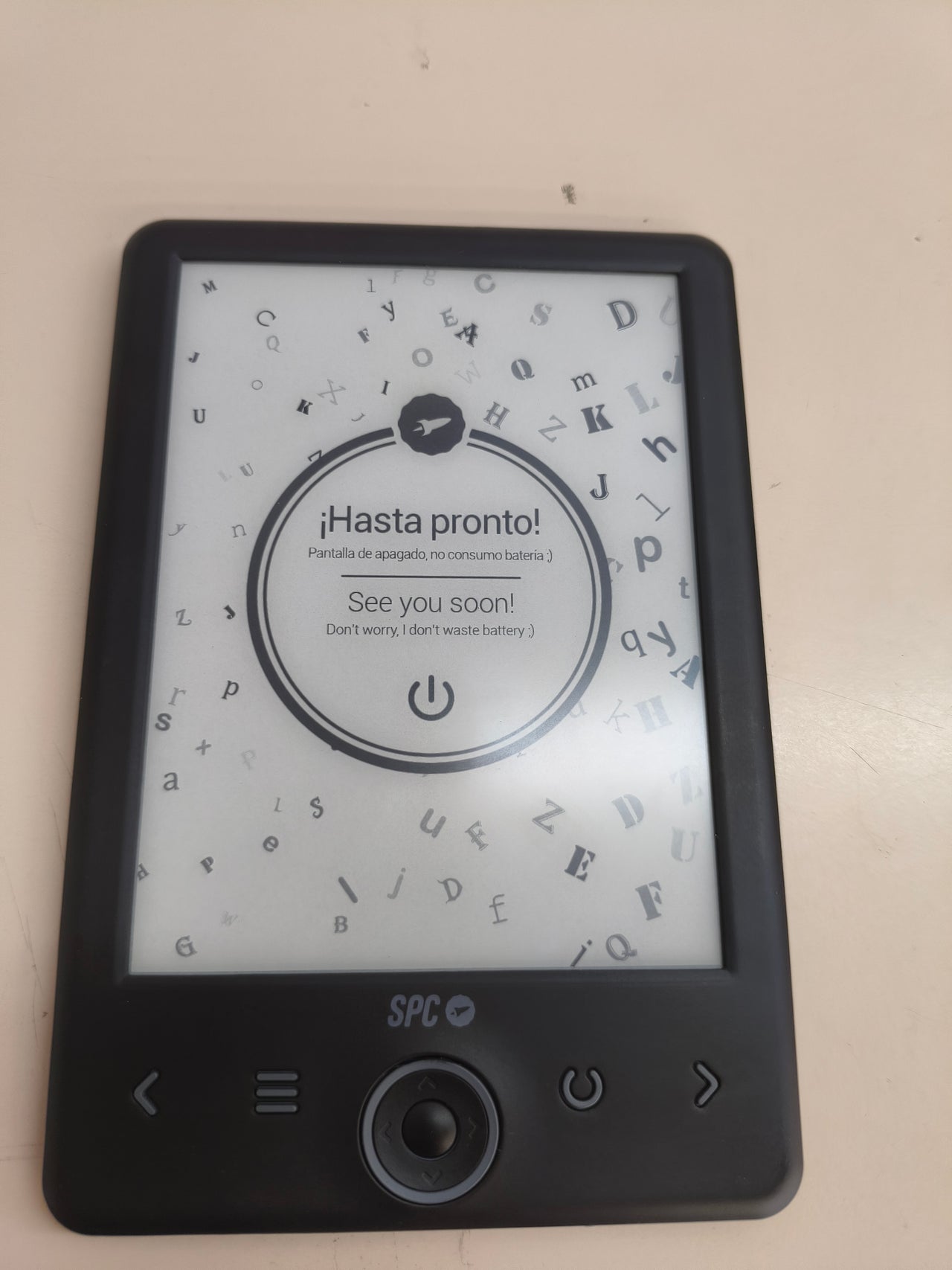 SPC Dickens Light 2, eBook 6", luz frontal, fino