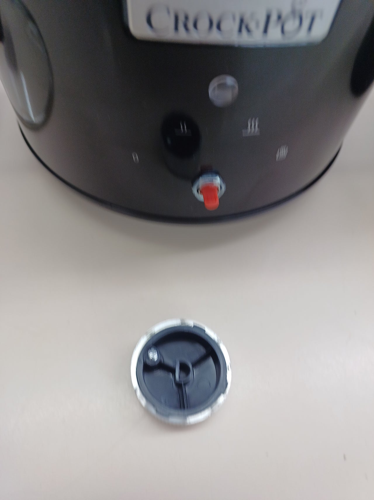 Olla cocción lenta 2,4 litros 1—2 personasCrockpot recipiente de cerámica extraíble y fácil de limpiar.