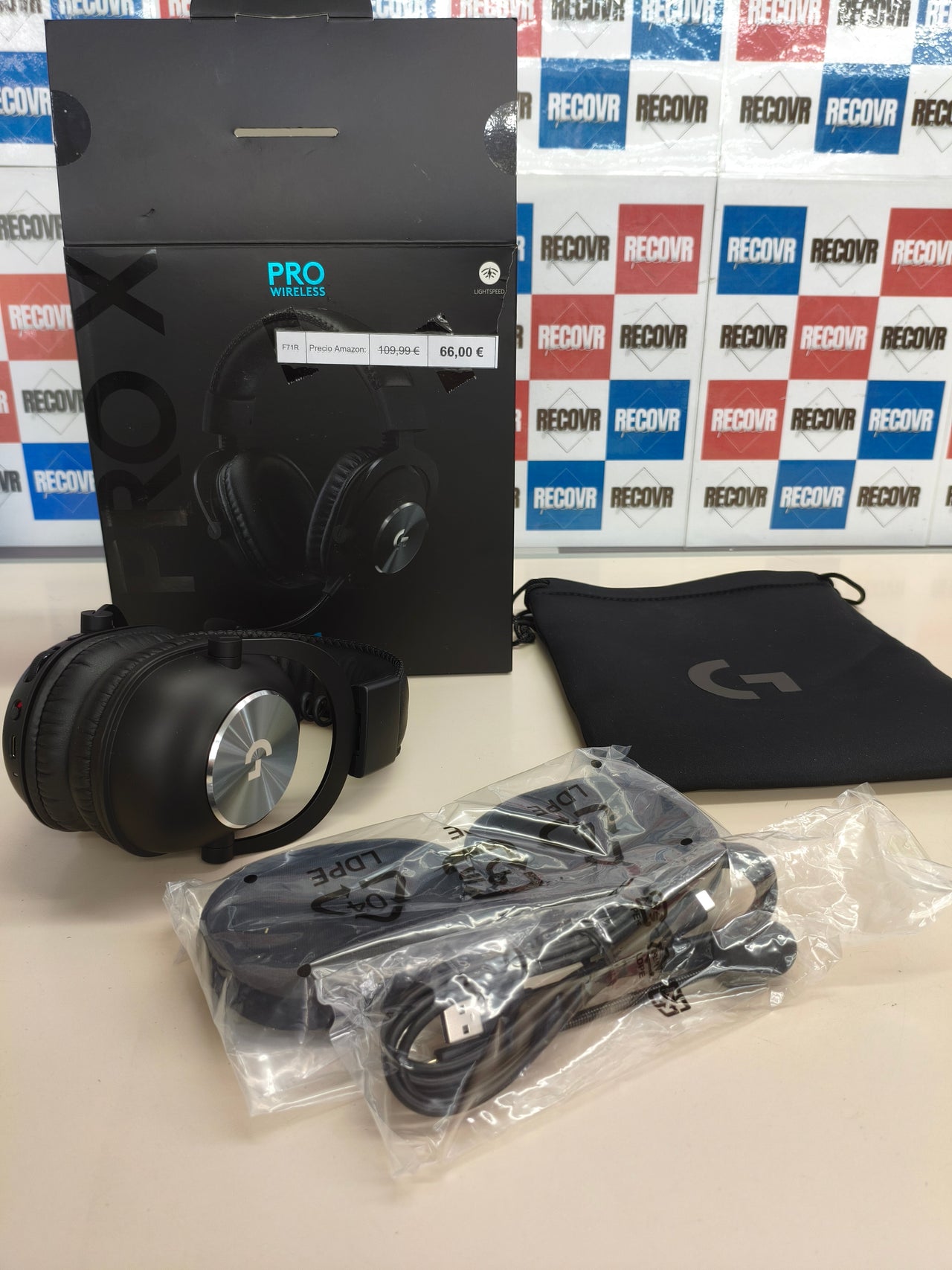 Auriculares Logitech Pro X Lightspeed