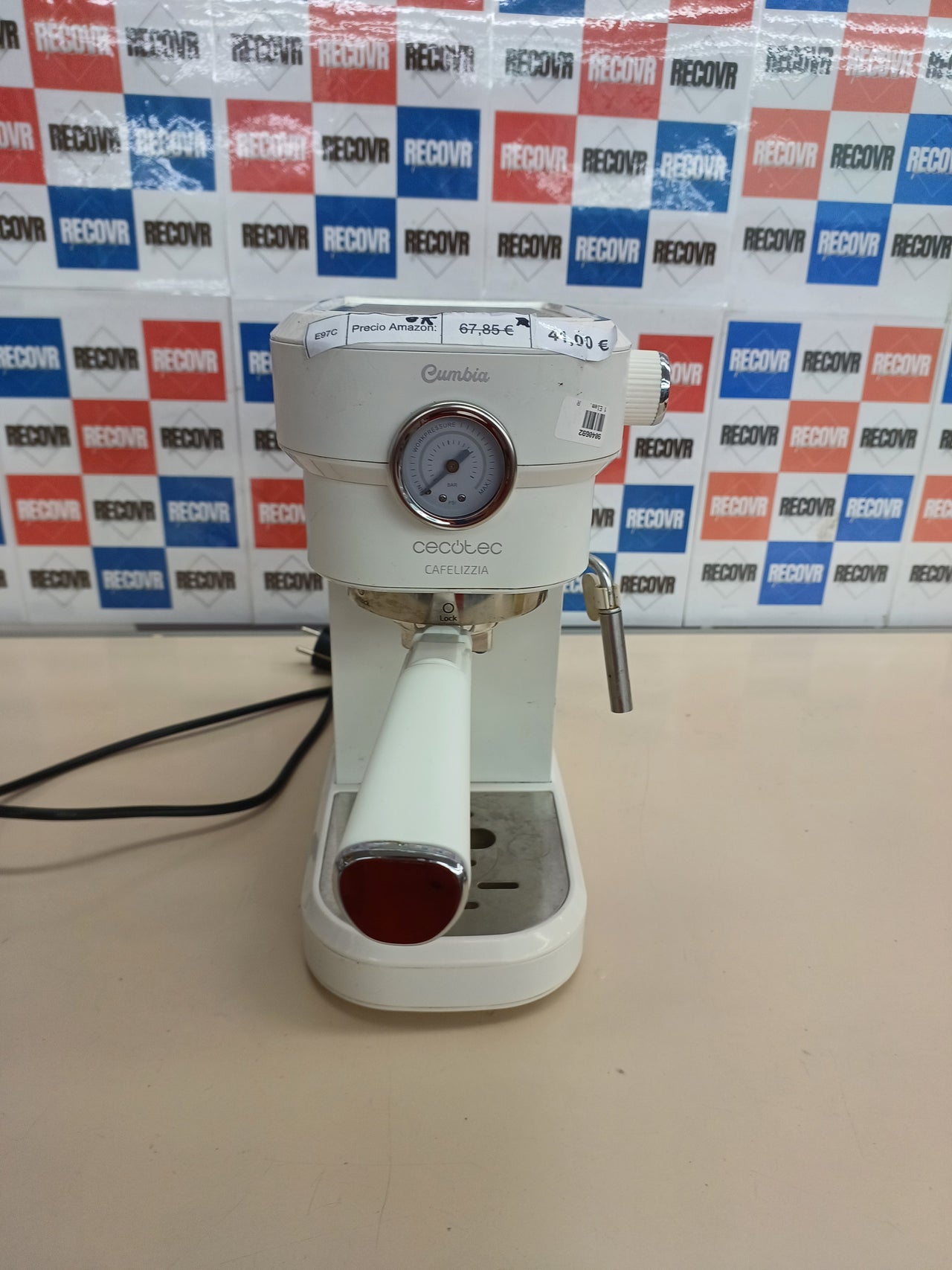 Cafetera espresso 20 bares Thermoblock – Cecotec