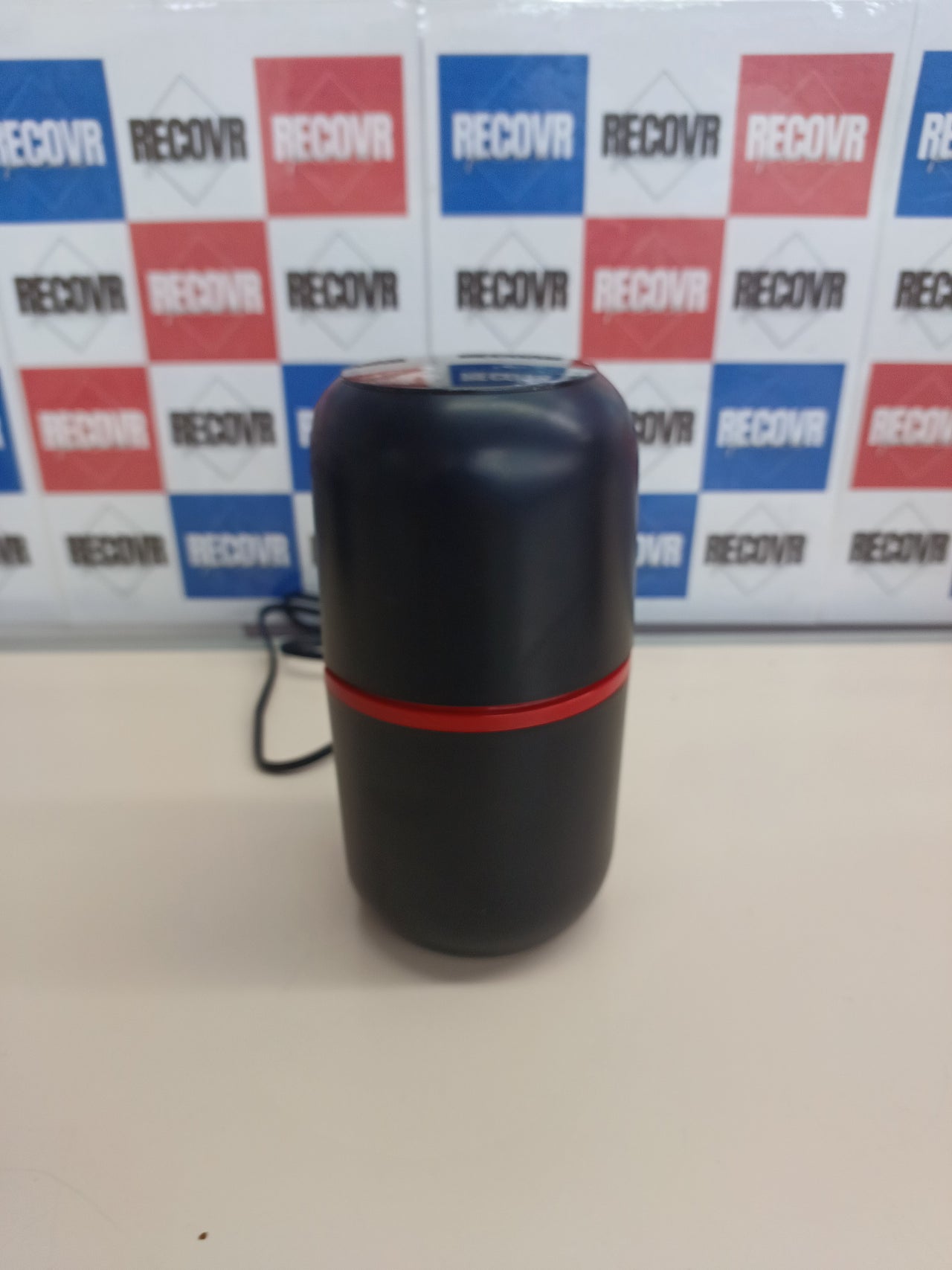 Molinillo eléctrico café y especias compacto negro Vegena