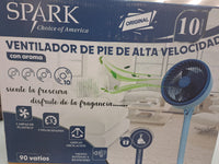 Ventilador de pie Spark 10' 90W S-10SE