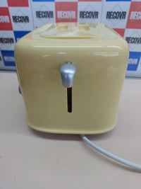 Tostadora vertical retro 700W ventana amarillo - Cecotec