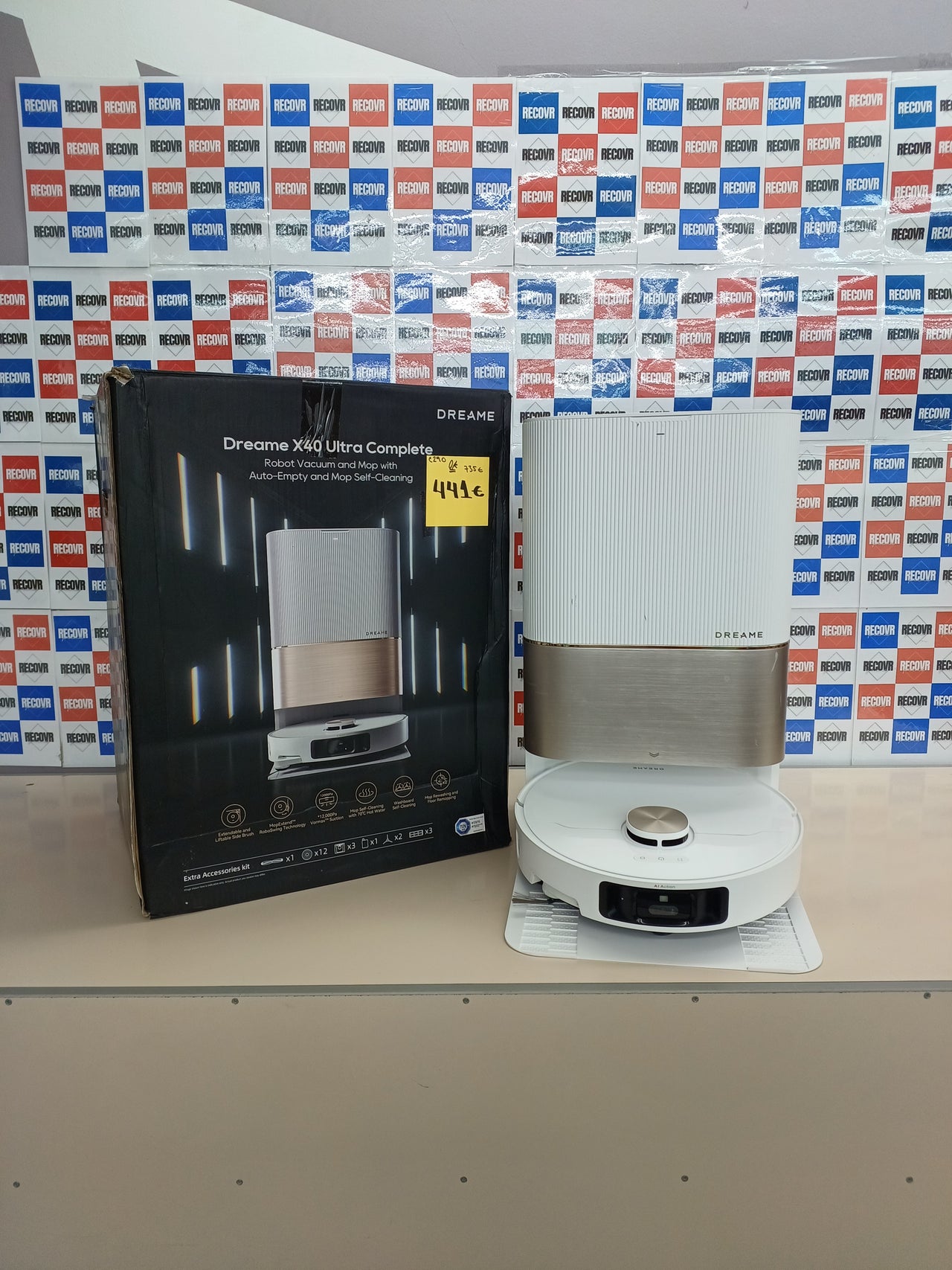 Robot Aspirador DREAME X40 Ultra Complete