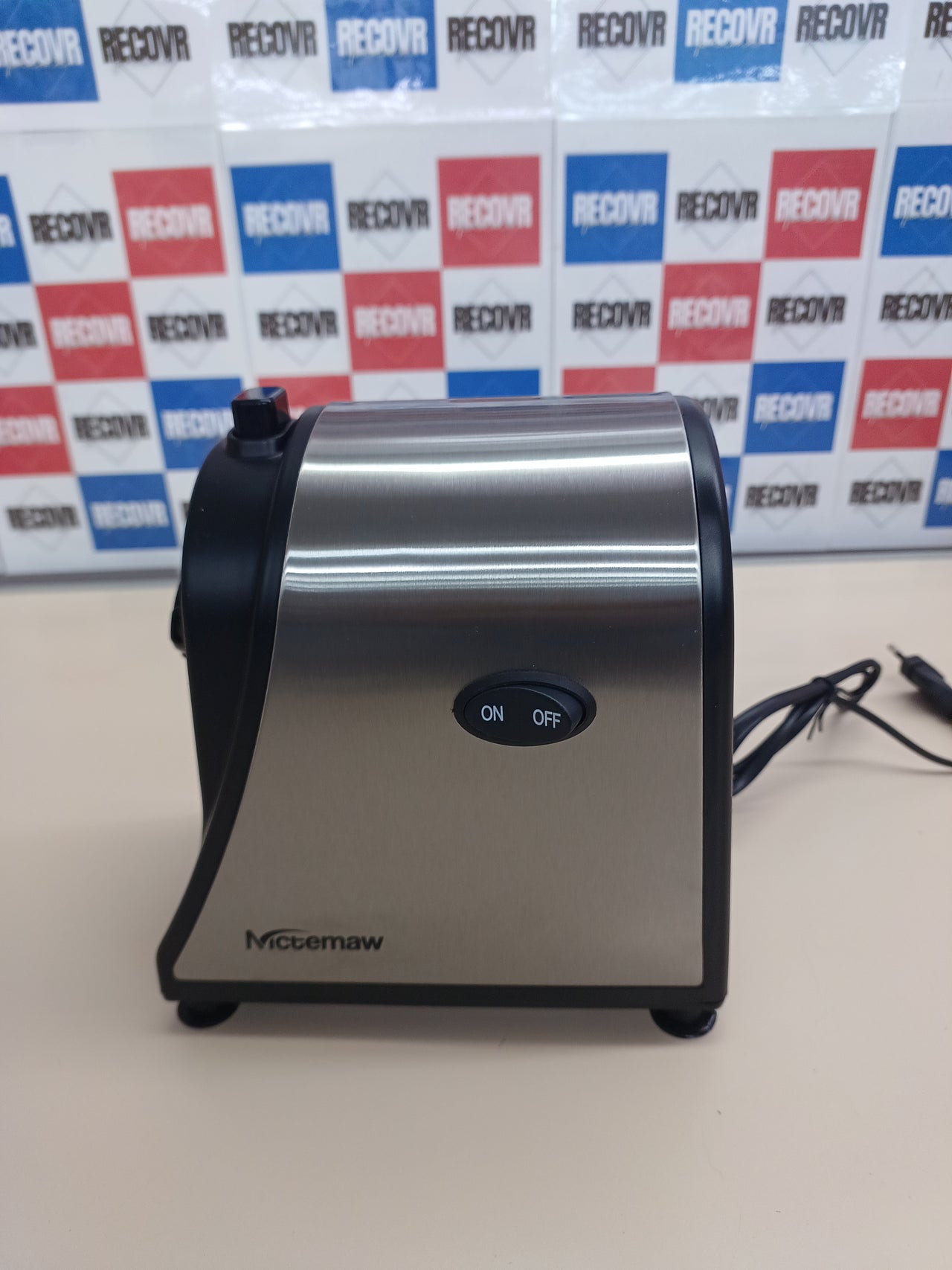 Cortador eléctrico 250W acero inoxidable Meykey