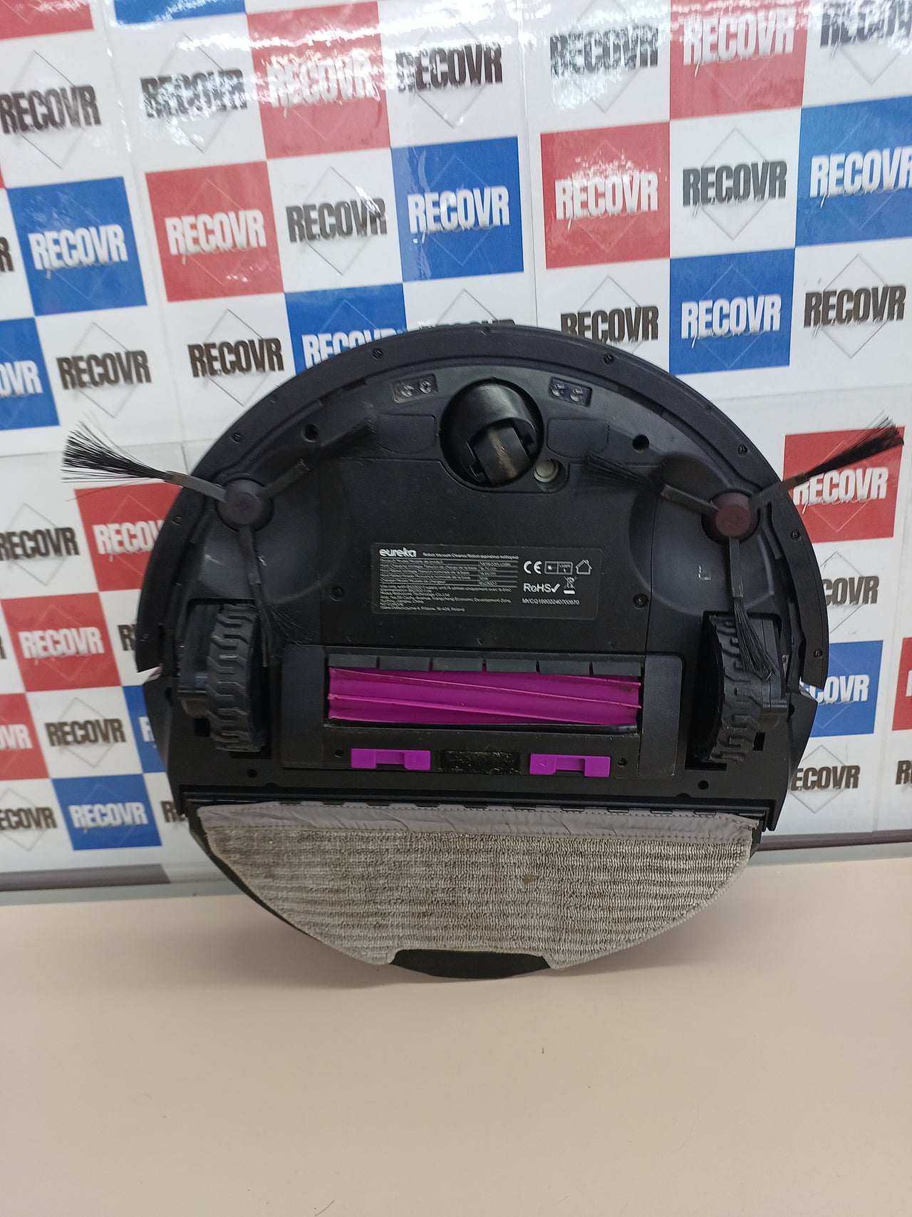 Robot aspirador y fregona E20 Plus autovaciado