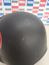 Casco Top Gun negro deluxe con visera ajustable Smiffys