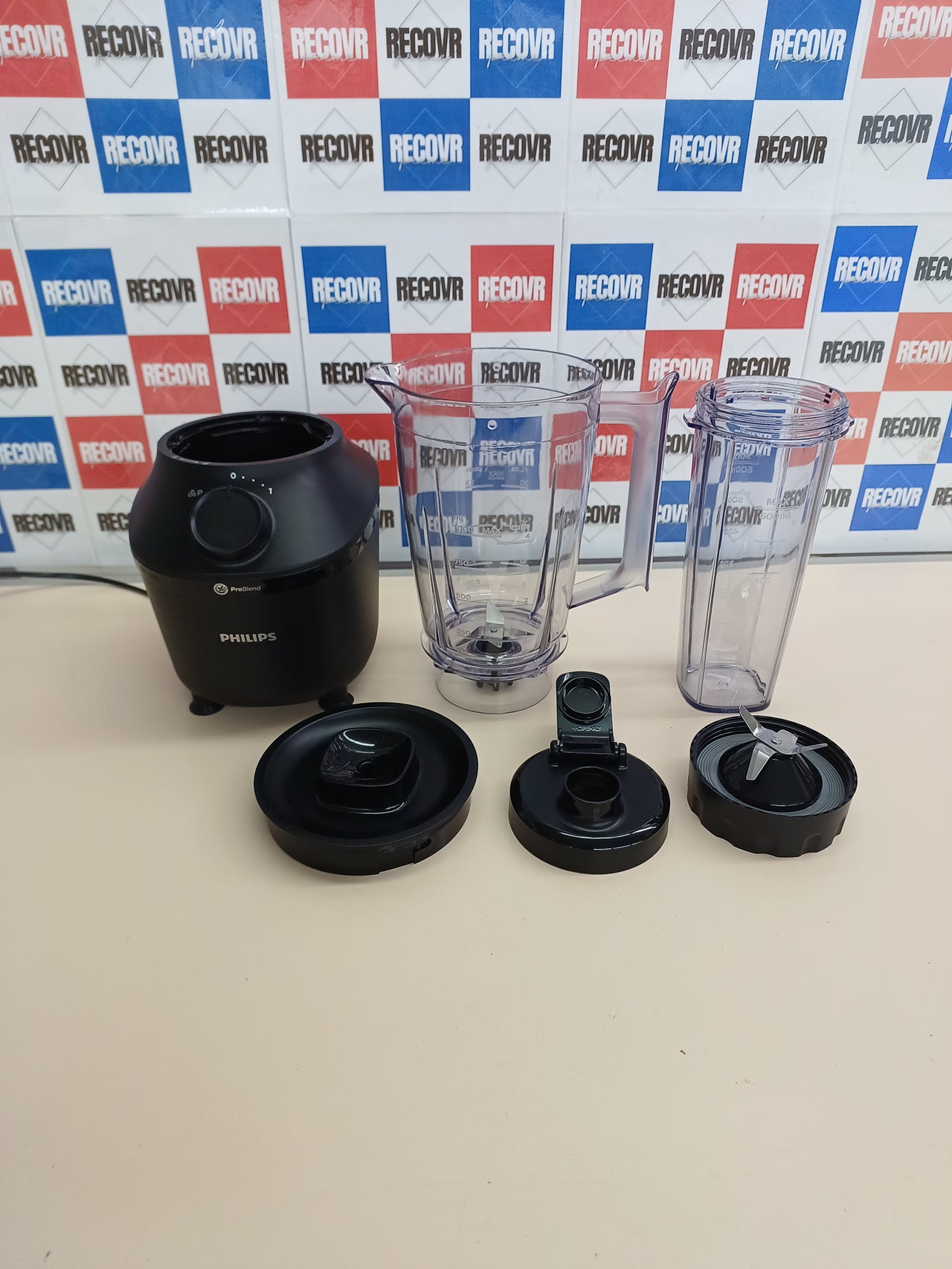 Licuadora Philips 3000 450W 1,9L 1 velocidad