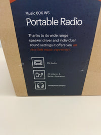 Radio portátil Grundig Music 60X FM