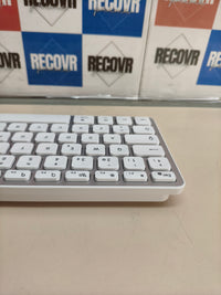 Teclado QWERTY con cable Bluestork para Mac, blanco