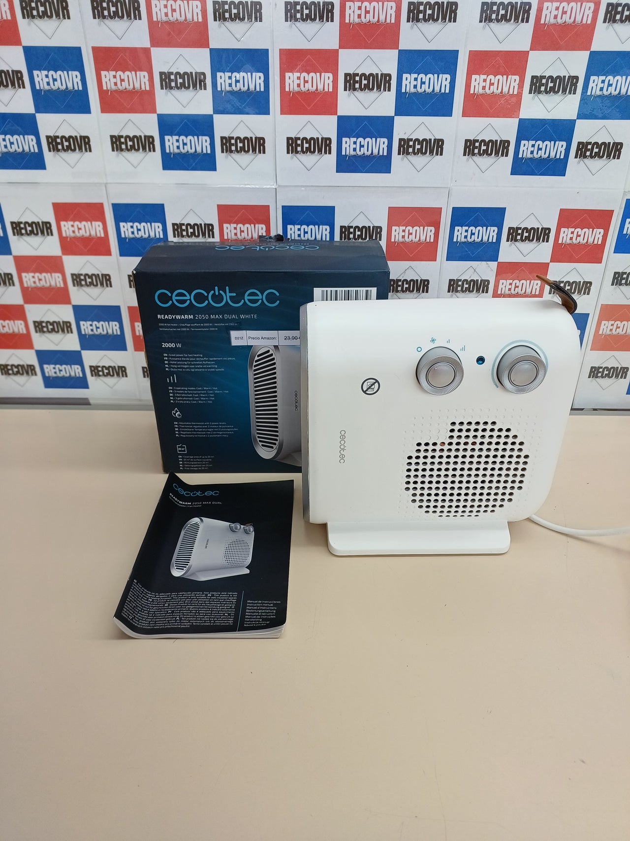Calefactor Eléctrico Cecotec ReadyWarm 2050 Max