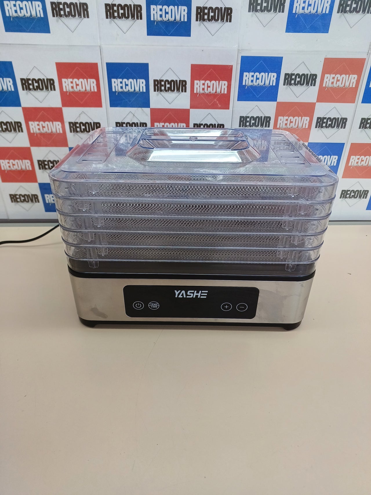 Deshidratador YASHE 5 Bandejas Acero 400W