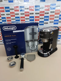 Cafetera espresso bomba acero 1,3 L negra - De'Longhi