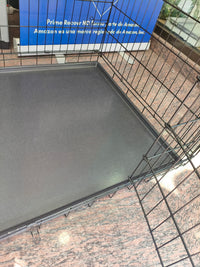 Jaula para perros Yaheetech 122x71x78 cm metálica plegable