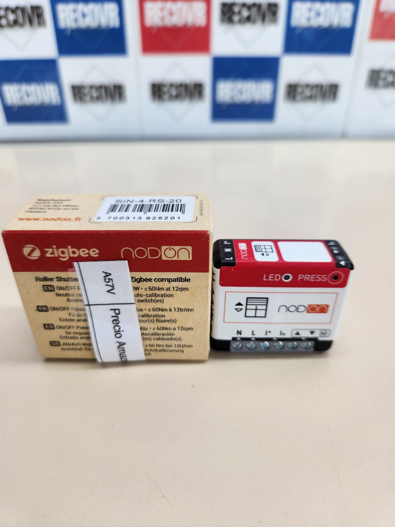 Módulo persiana enrollableNodOn SIN-4-RS-20  Zigbee